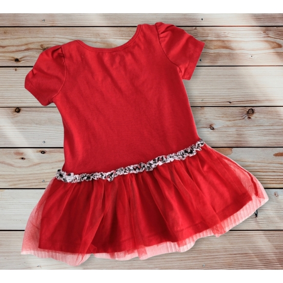 Disney Minnie Mouse Red Dress 3T - Picture 2 of 10